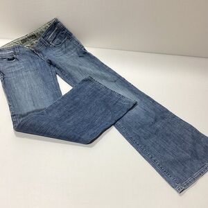 Level 99 Jeans Low Rise Flare Size 29 Light Wash